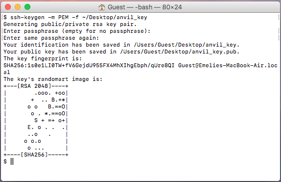 ssh pem format