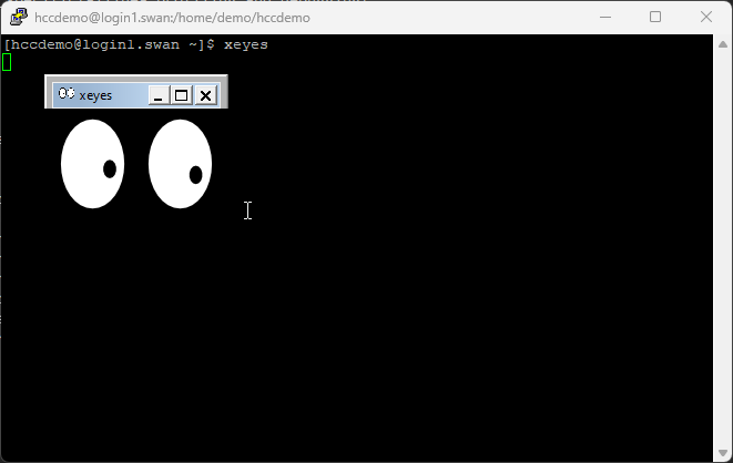 example of xeyes that show eyes